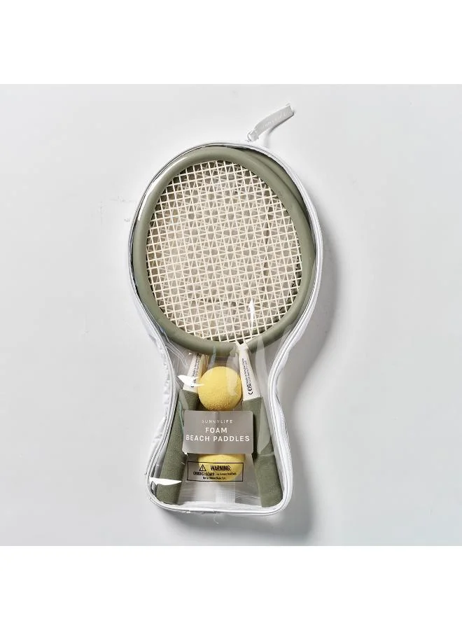 SUNNY LIFE Foam Beach Paddles Seagrass Sage